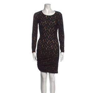 A.L.C. Lace Pattern Knee-Length Dress Size: XS